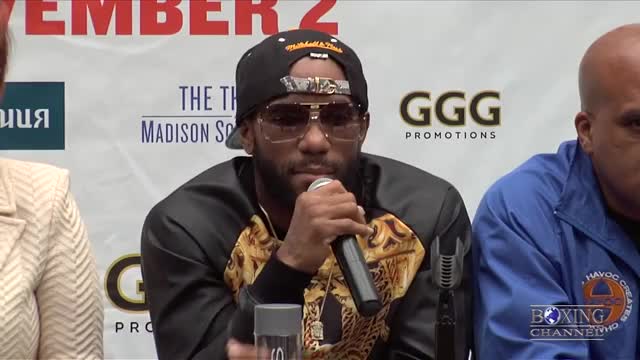 Gennady Golovkin vs. Curtis Stevens - tension was in the air for their last press