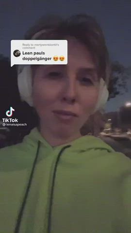 Cute Lena Paul TikTok gif