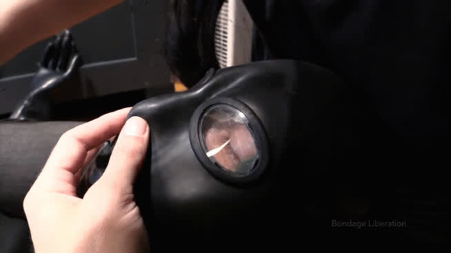 bdsm femdom latex rubber submission submissive gif