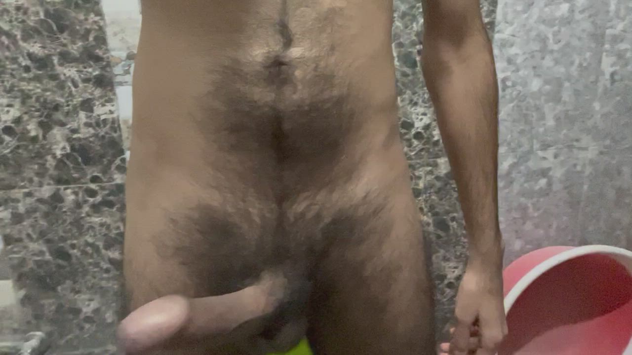 Big Dick Desi Hairy gif