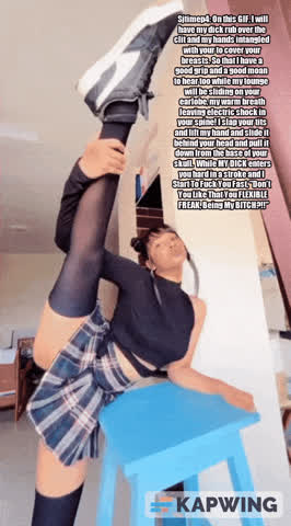 desi dirty talk flexible indian model gif