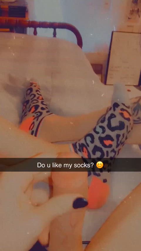 Do u like my socks? 😊