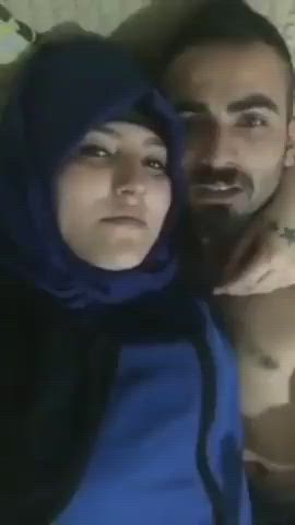 Amateur Hijab Homemade Kissing Swingers Turkish gif