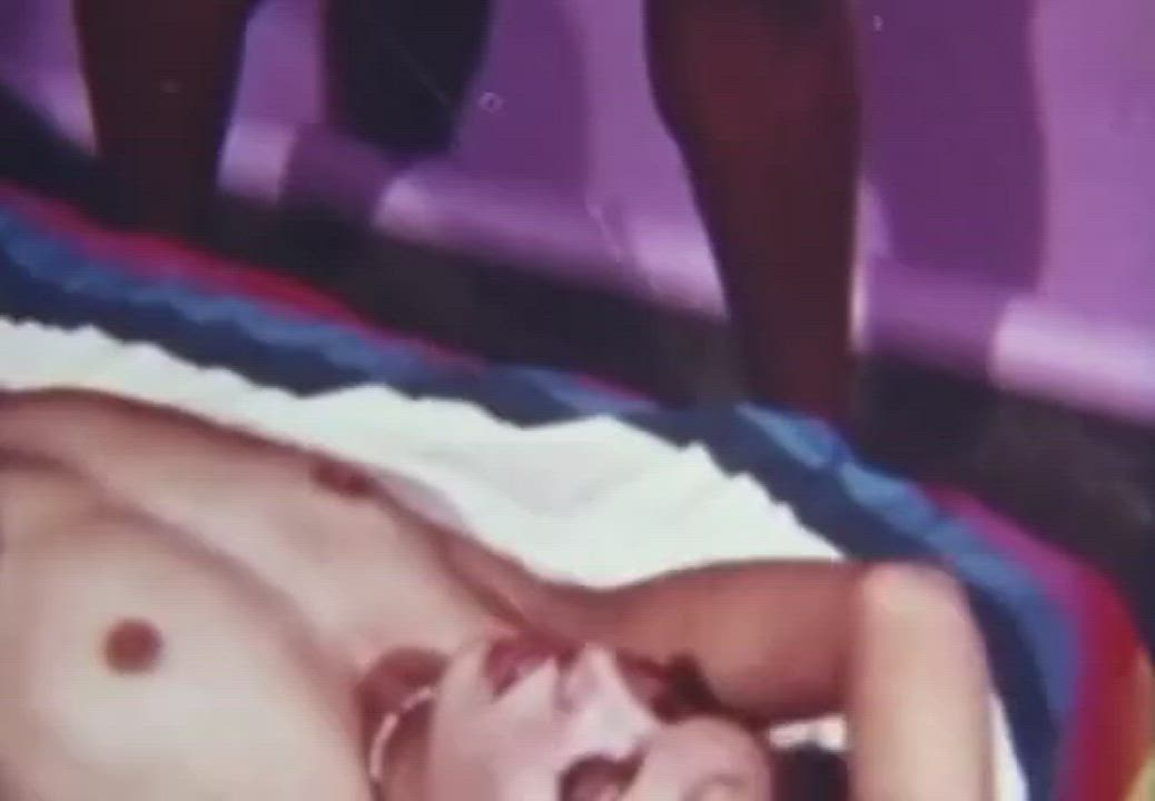 Brunette Cumshot Vintage gif