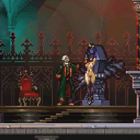 hentai nsfw pixelated vampire gif