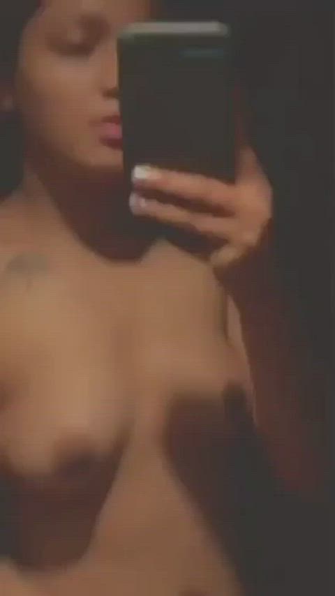 desi mirror nude selfie gif