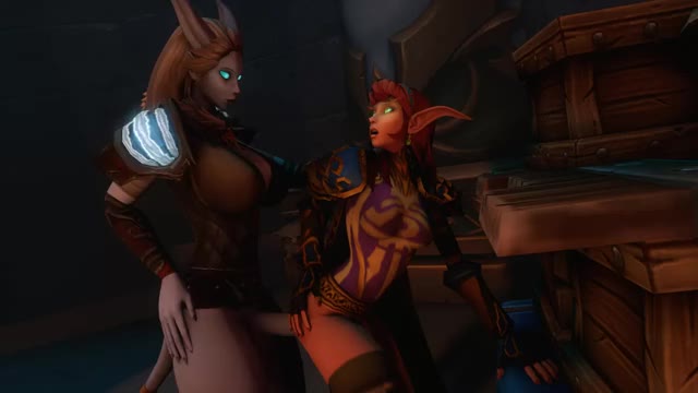 2191955 - Source Filmmaker World of Warcraft animated blood elf draenei mojai-animations