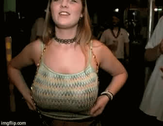 Big Tits Flashing Mardi Gras gif