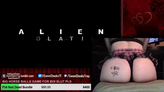 Sweet Cheeks Alien Isolation Wiggle