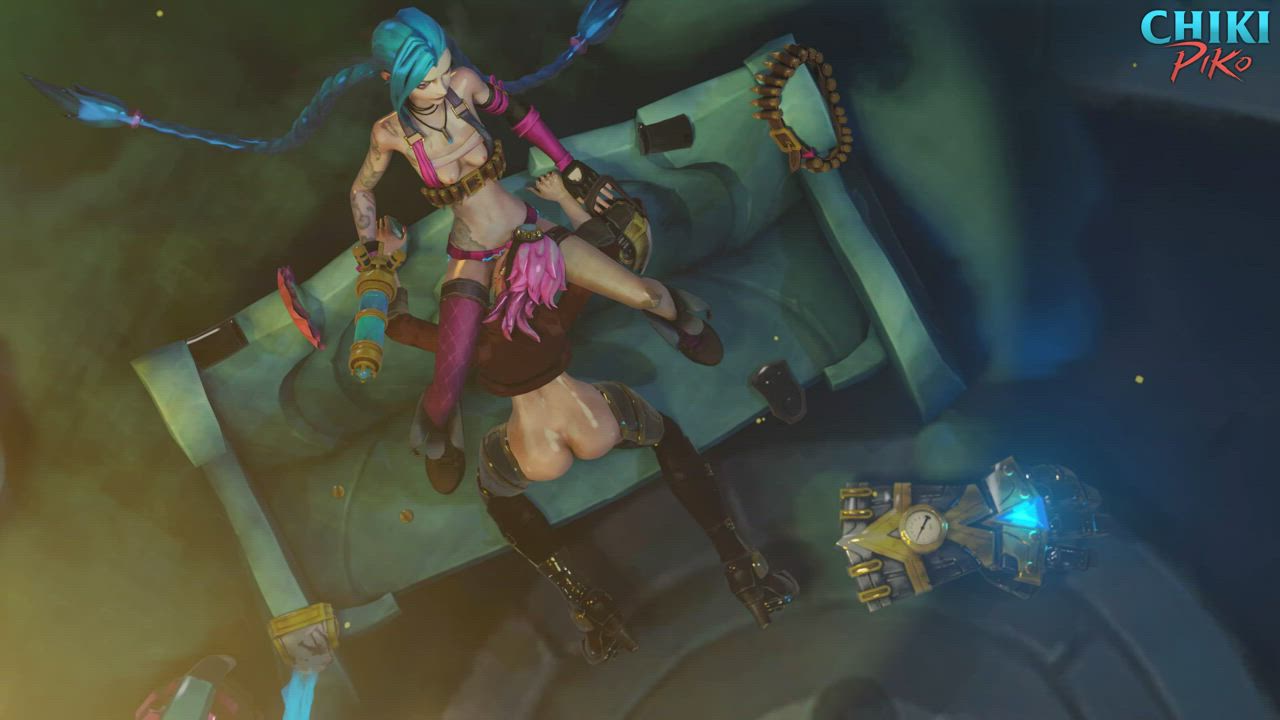 Jinx and Vi (Chikipiko) [Arcane series]