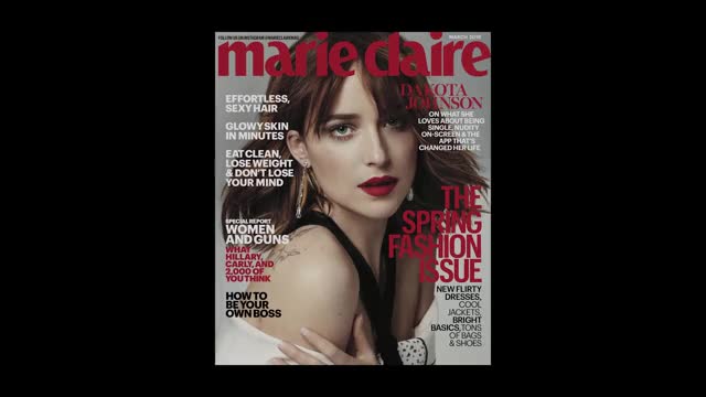 Marie Claire // Dakota Johnson 1