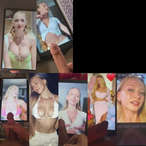 blonde busty cumshot fleshlight jerk off teen tiktok tribute gif