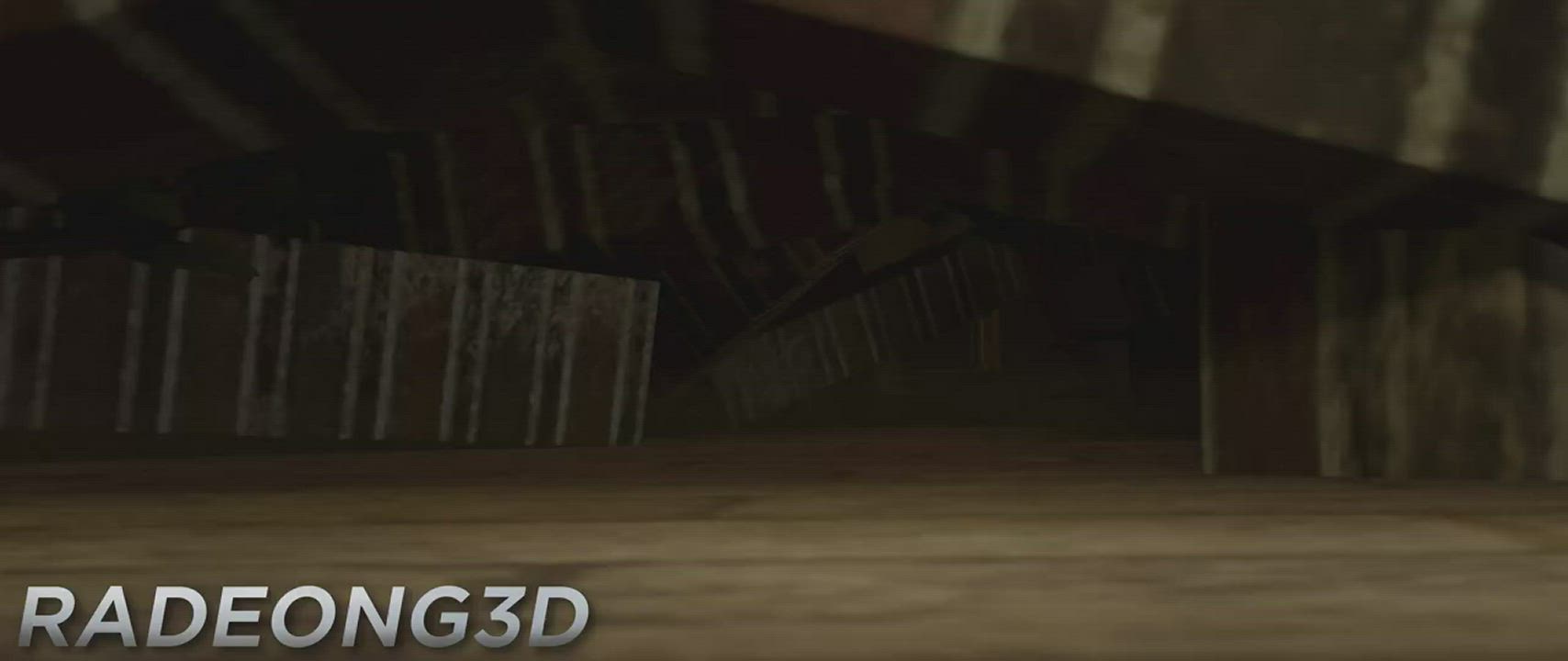 Lara Croft gets fucked by Tentacles (Radeon) [Tomb Raider]