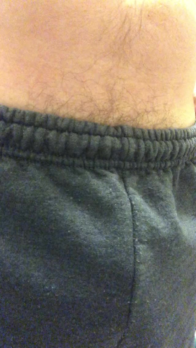 Starting the evening off with a pre shower tease. (M)