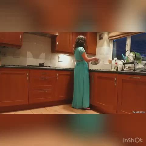 A sex with wife in kitchen 😍😍😍😍