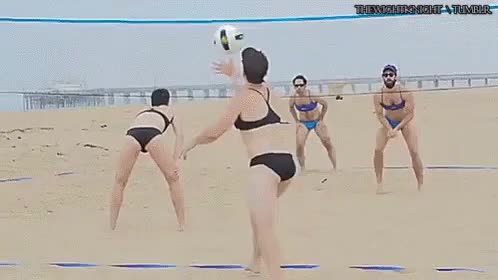 beach volleyball