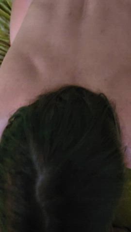 amateur babe blowjob booty couple homemade onlyfans real couple gif