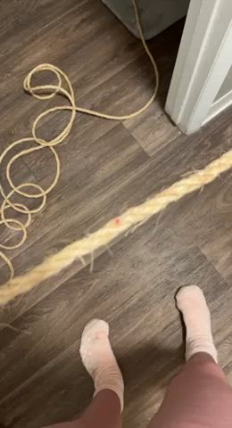 pain pussy rope play gif