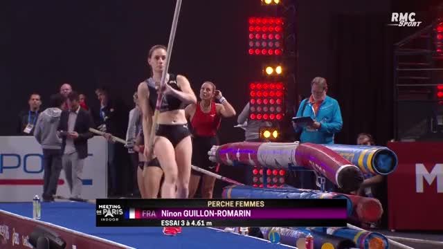 Meeting de Paris Indoor 2020 : Ninon Guillon-Romarin avec 4,61 m à la perche