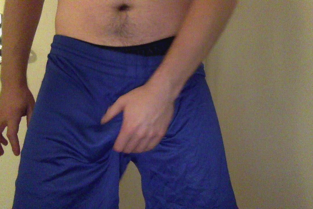 gym shot bulge, can't help myself