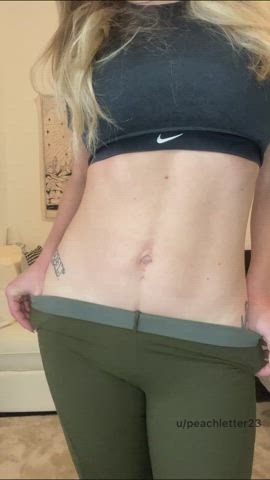 Post workout tummy