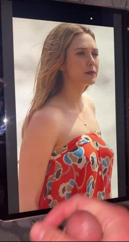 Elizabeth Olsen Cum Tribute ❤️