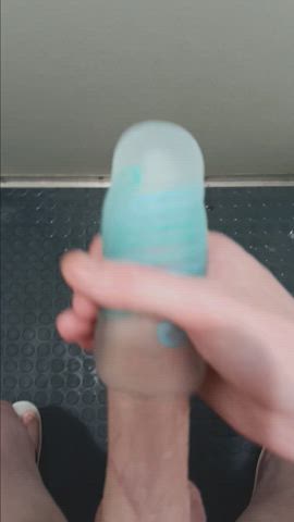 amateur bwc big dick cock gay homemade jerk off masturbating pov solo gif