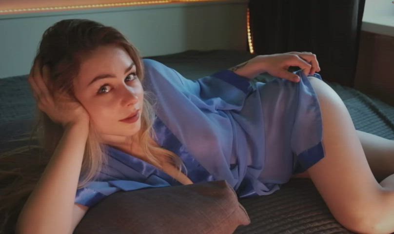 Camgirl Cute Kimono Tits gif