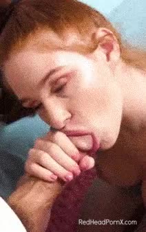 redhead teen suck cock nicely