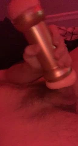 bwc big dick cock oiled gif