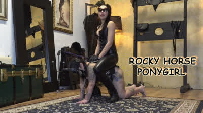 MISTRESS GAIA - ROCKY HORSE PONYGIRL