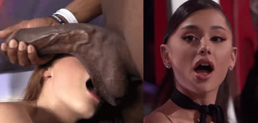 Ariana Grande BBC Fake gif