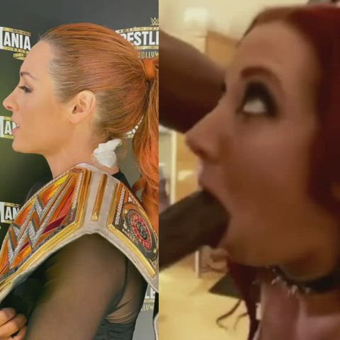 Becky Lynch BLACKED