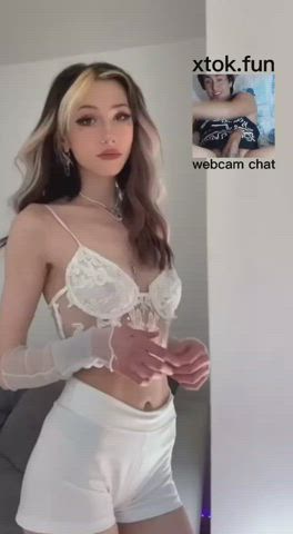 Big Dick Model Sensual Webcam gif