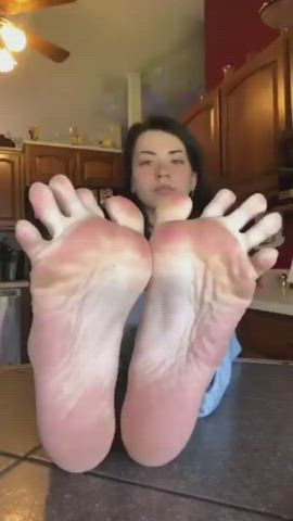 foot fetish soles toes gif