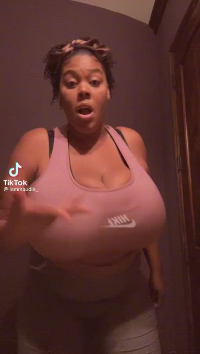 BBW Big Tits Boobs Huge Tits gif