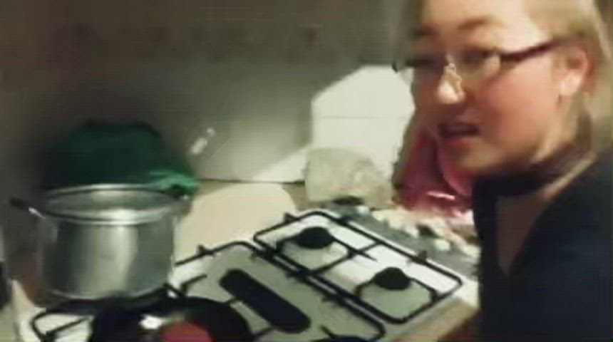 Asian Doggystyle Kitchen gif