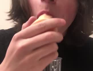 Blowjob Femboy Saliva Sloppy Spit gif