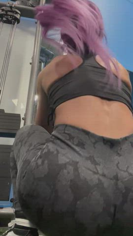 Big Ass Fitness Leggings Tiny Waist Workout gif