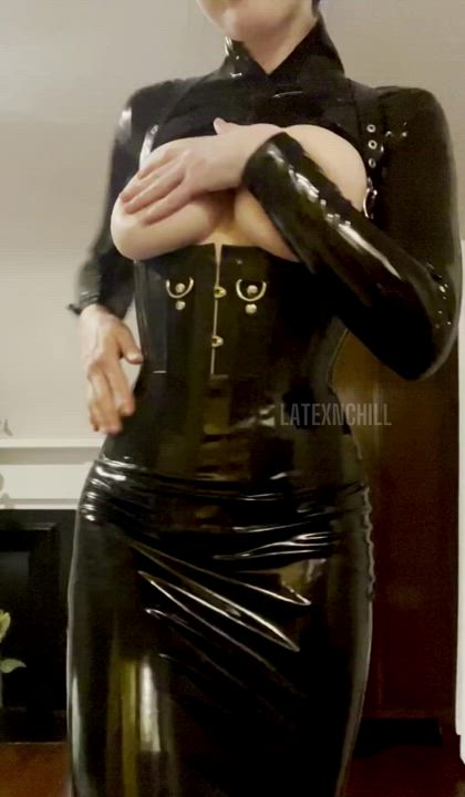 The way this latex turns you on so much will make you even more fun to toy and play