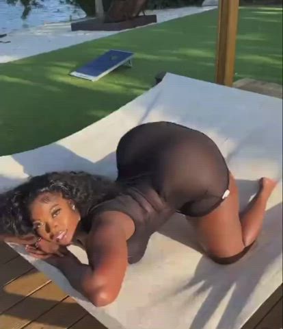 amateur ass big ass booty ebony thick gif