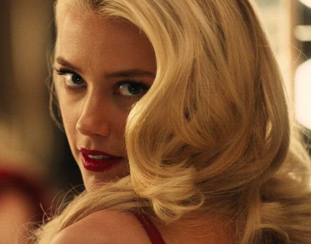 amber heard celebrity female gif