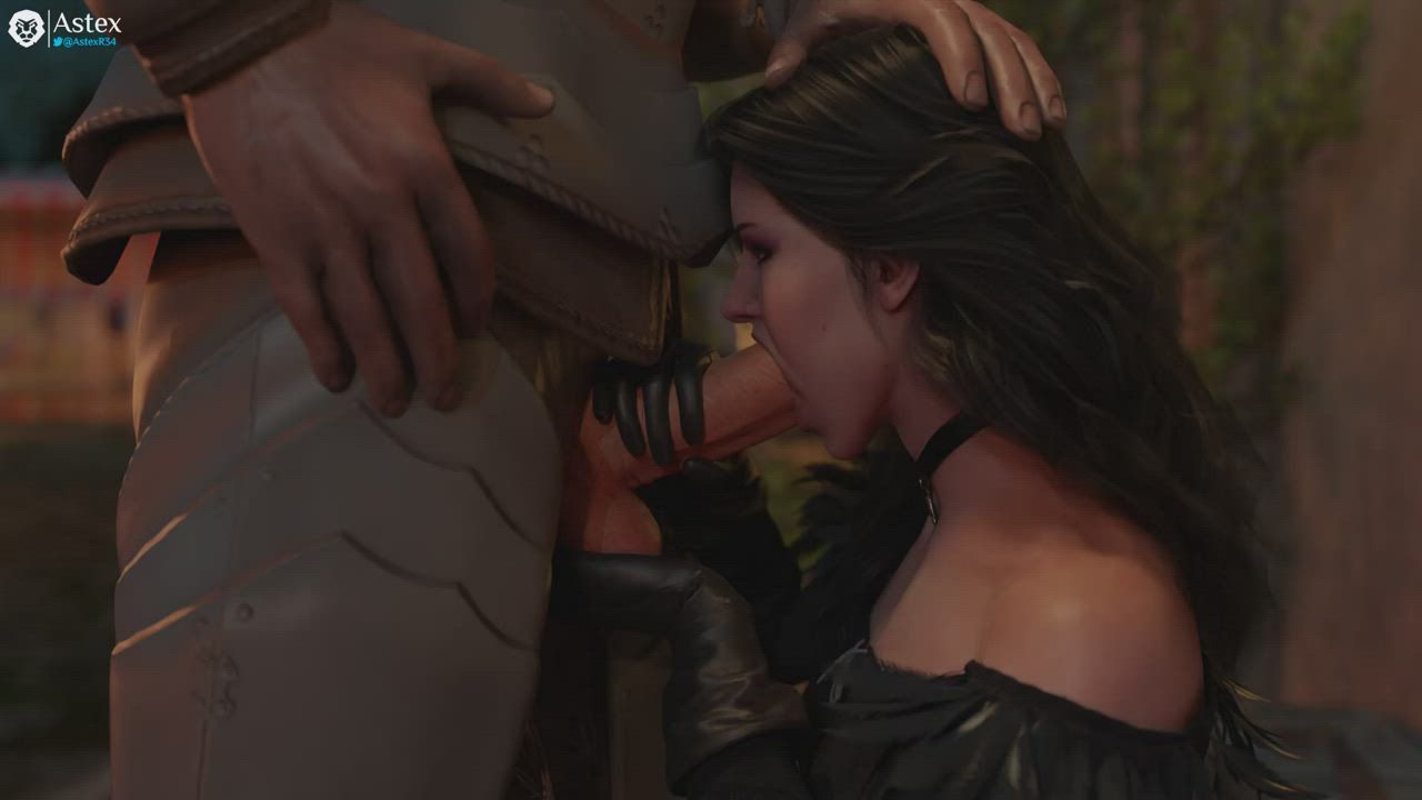 Yennefer sucking cock (Astex)