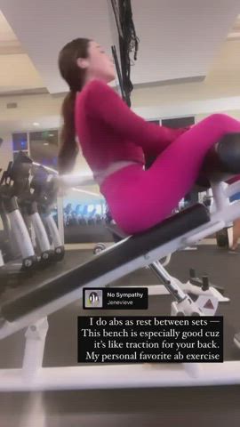 Ass Spandex Workout gif