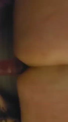 amateur anal anal play dominatrix pegging strap on submissive gif