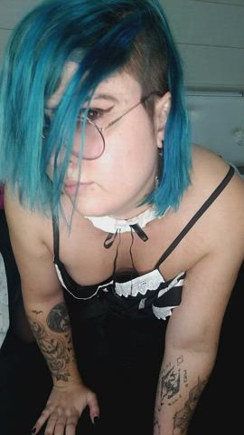 emo girl dick goth masturbating small tits tattoo teen trans trans woman gif