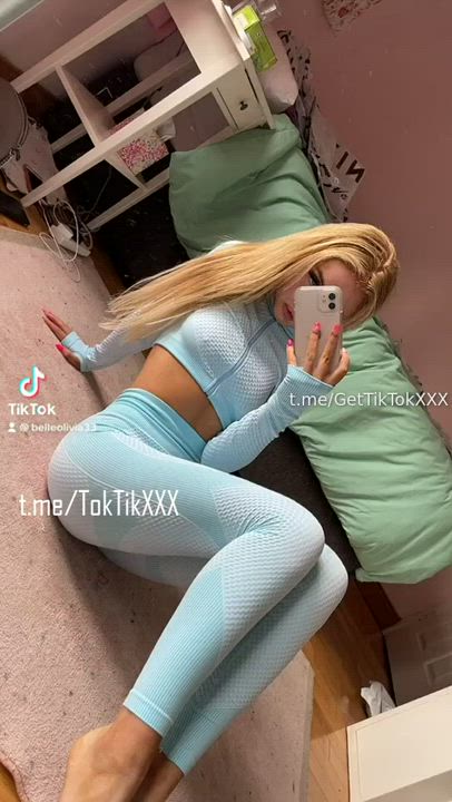 Big Tits Selfie TikTok gif