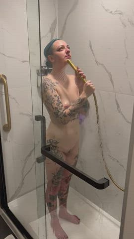 would you fuck me in the shower?