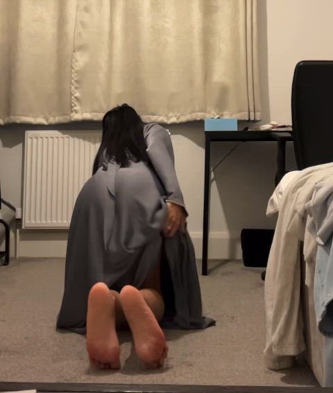 amateur ass tits asshole-behind-thong dancing outfits! gif