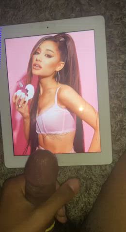 Blasting into the new month my covering Ariana’s perky tits